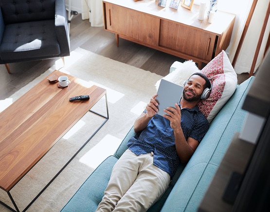 Watching Bell streaming at home